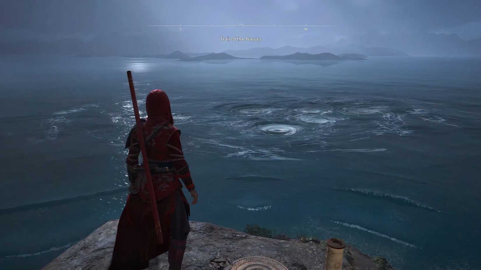 Assassin's Creed Shadows Claws of Awaji Naruto Whirlpool Path
