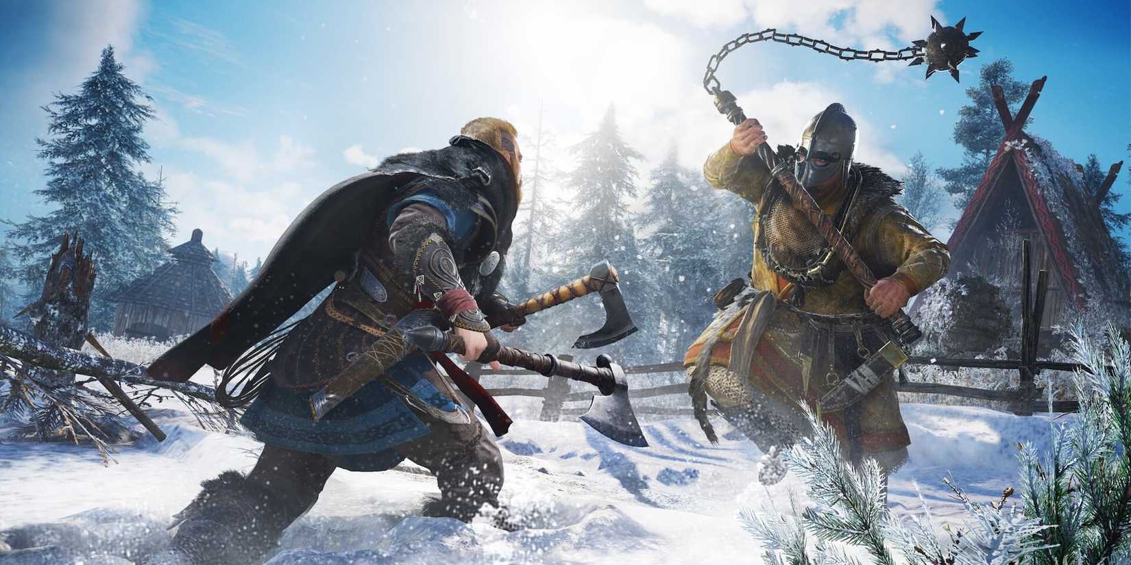 Attacking Someone in Assassin's Creed Valhalla