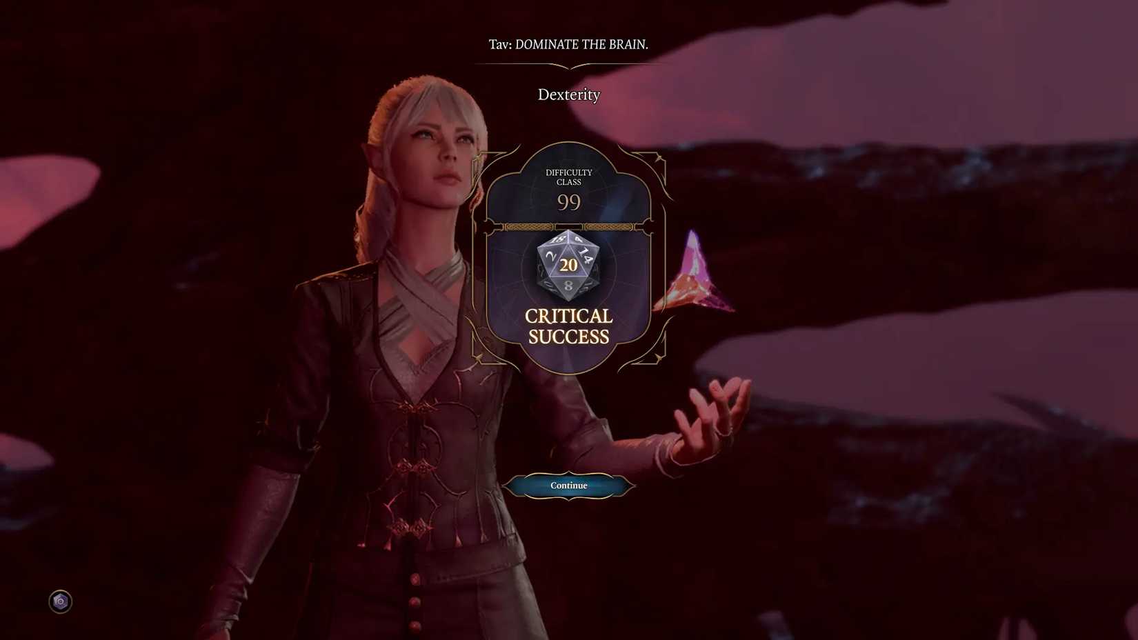 Baldur's Gate 3 Dominate the Brain