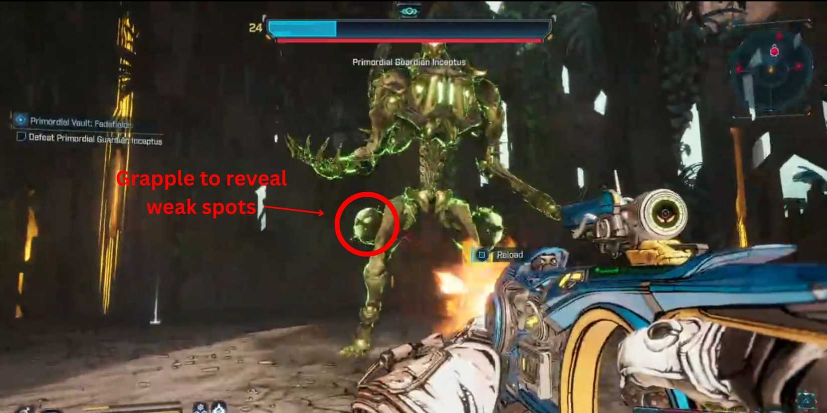 How to defeat Primordial Guardian Inceptus in Borderlands 4