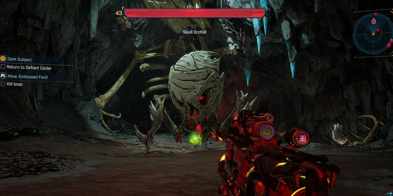 Borderlands 4 Skull Orchid Boss Fight