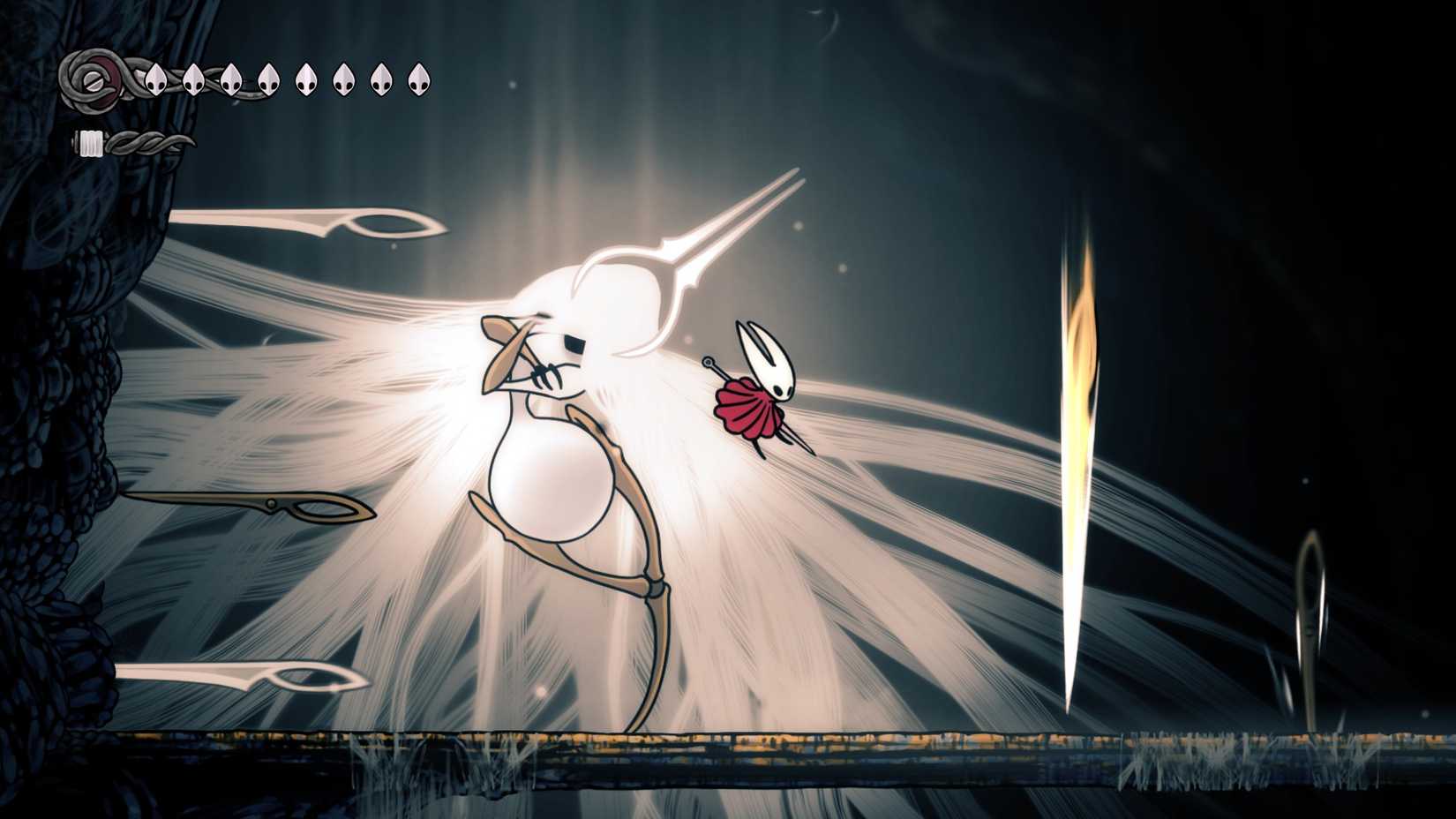 Dodging Silk Spears in Silksong