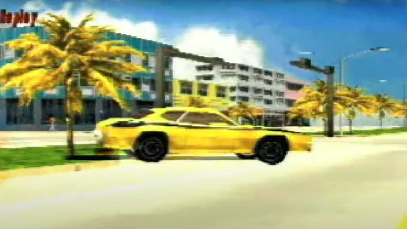 Scene from the driver