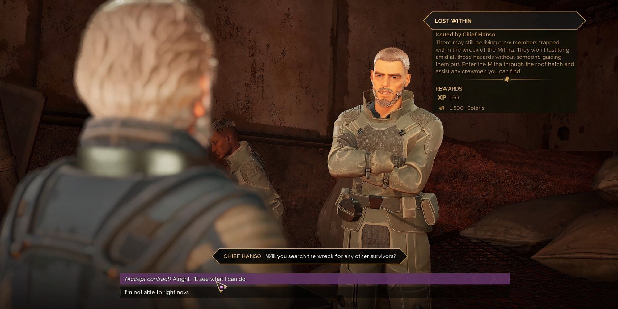 Dune DLC Guide - Chief Hanso Lost Within Contract