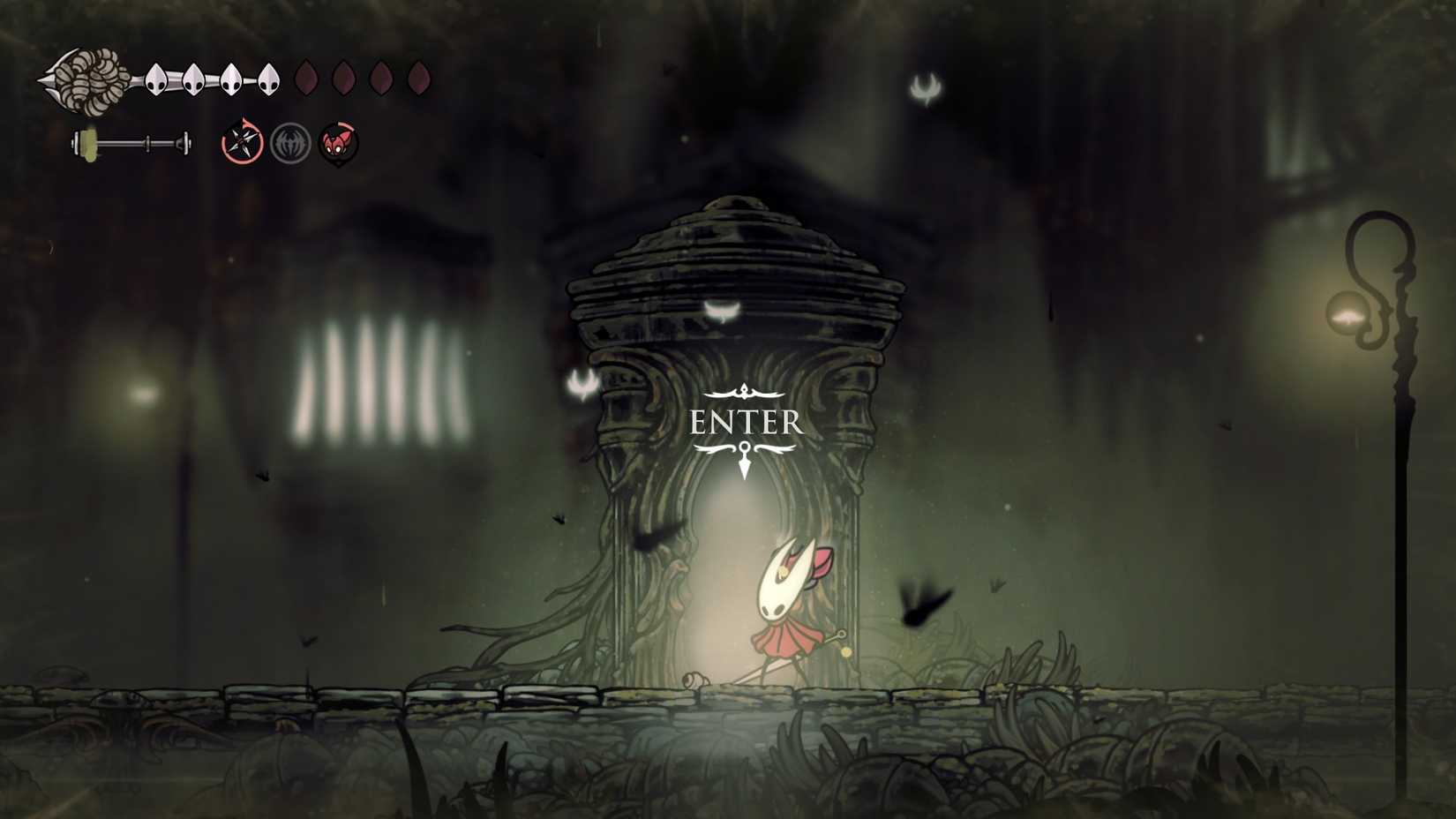 Entering the Exhaust Organ in Silksong.