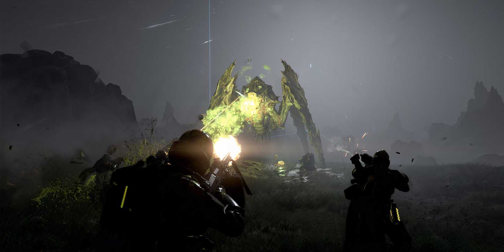 HellDivers 2 El nuevo parche incluye cuevas generadas al azar