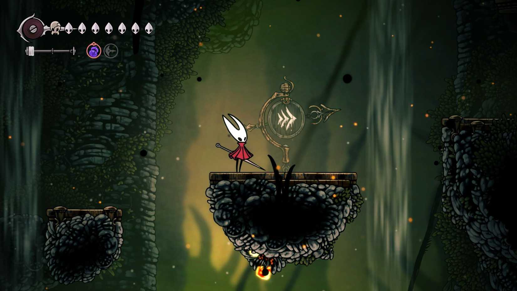 Hollow Knight Silksong Bellway Sign