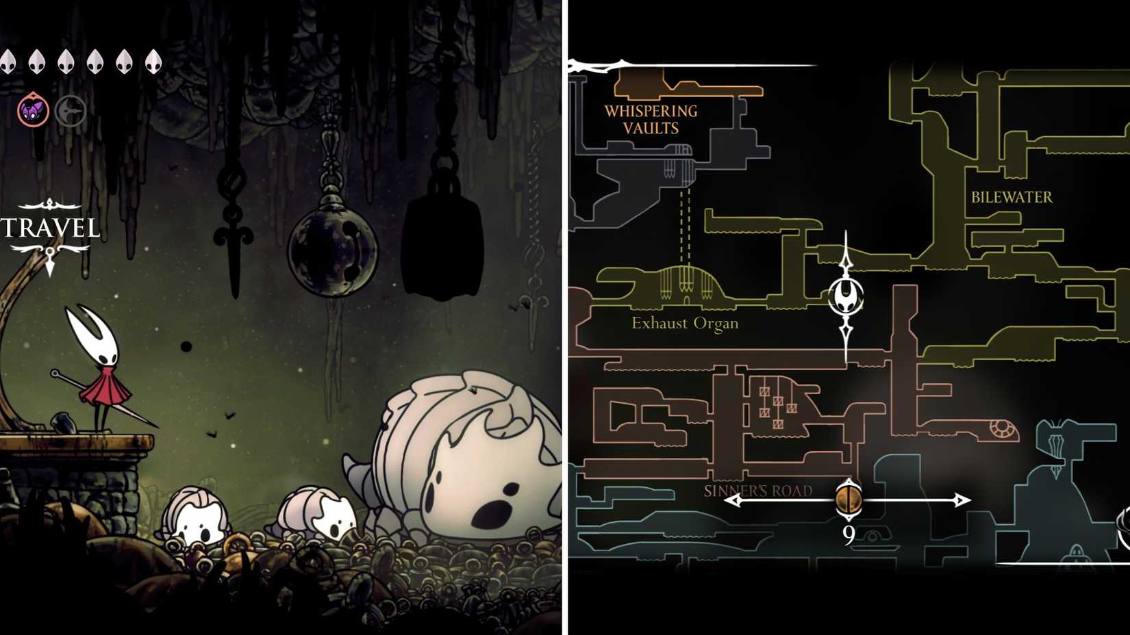 Hollow Knight Silksong Bilewater Bellway