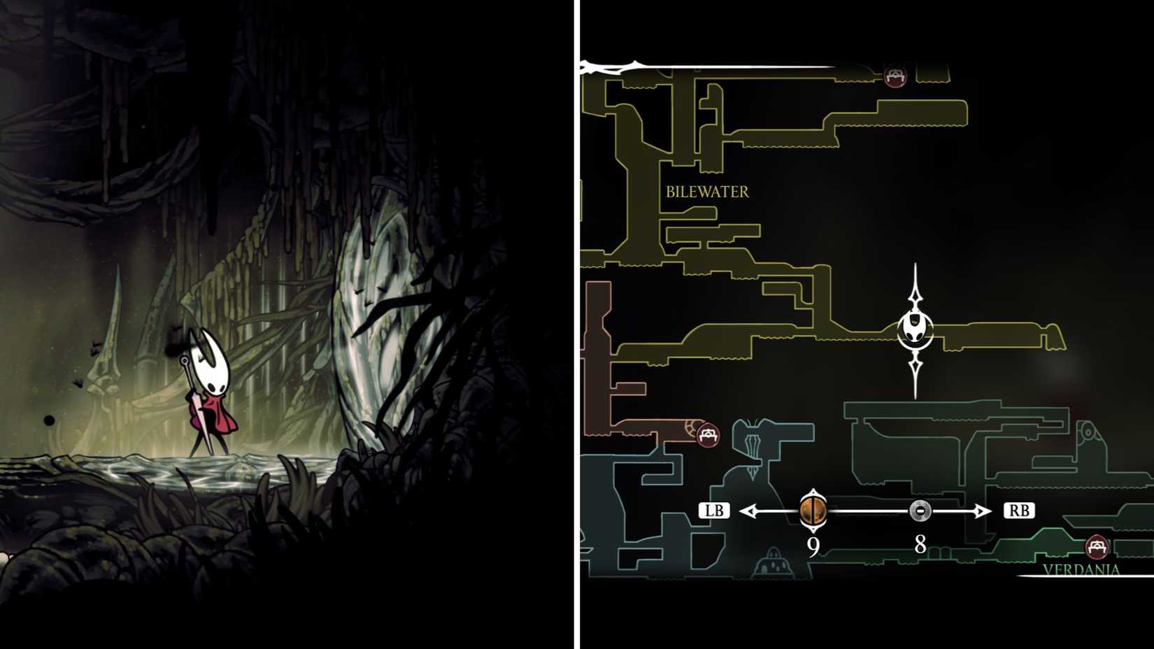 Hollow Knight Silksong Bilewater Weavenest