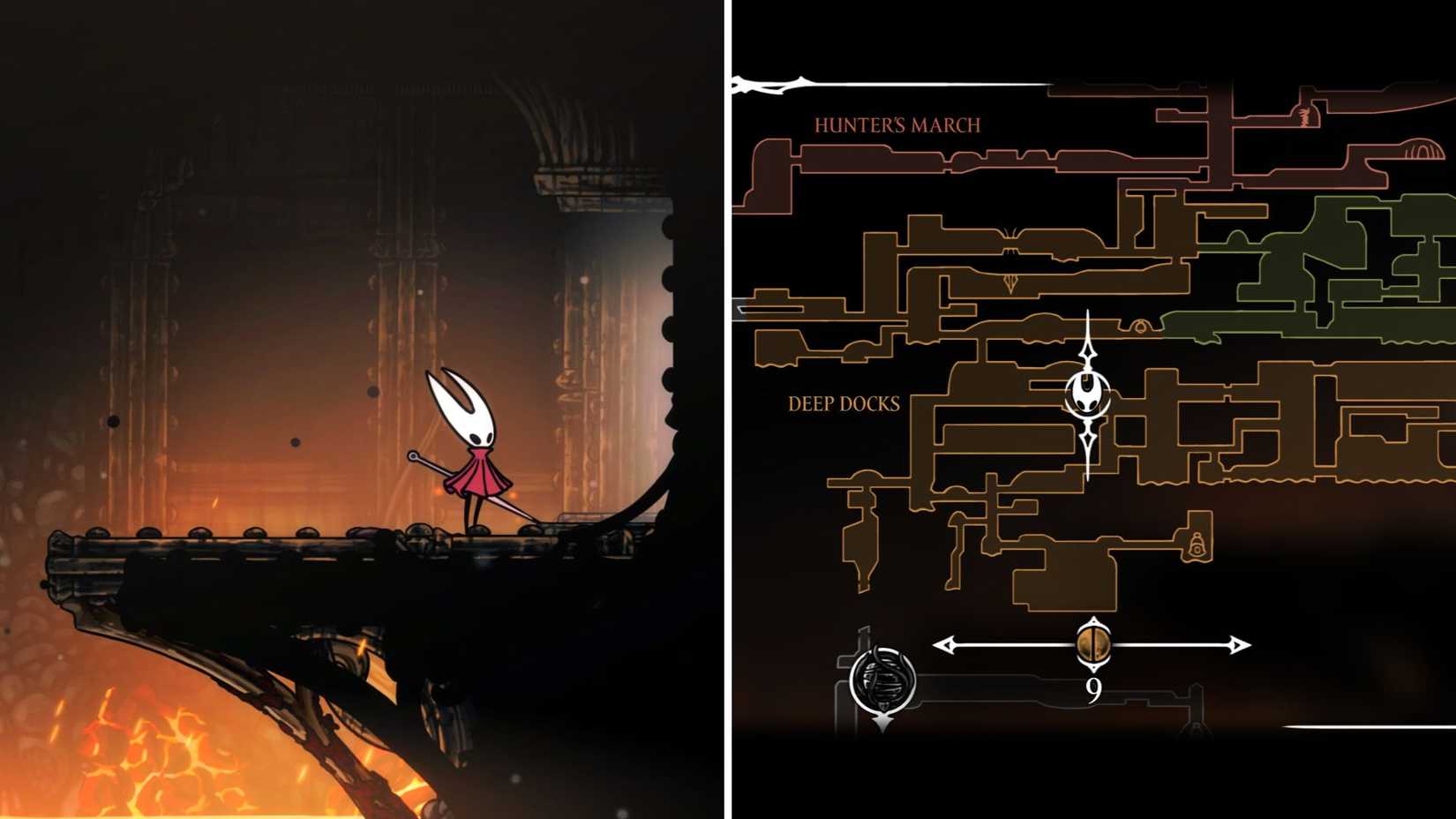 Hollow Knight Silksong Deep Dock Lock