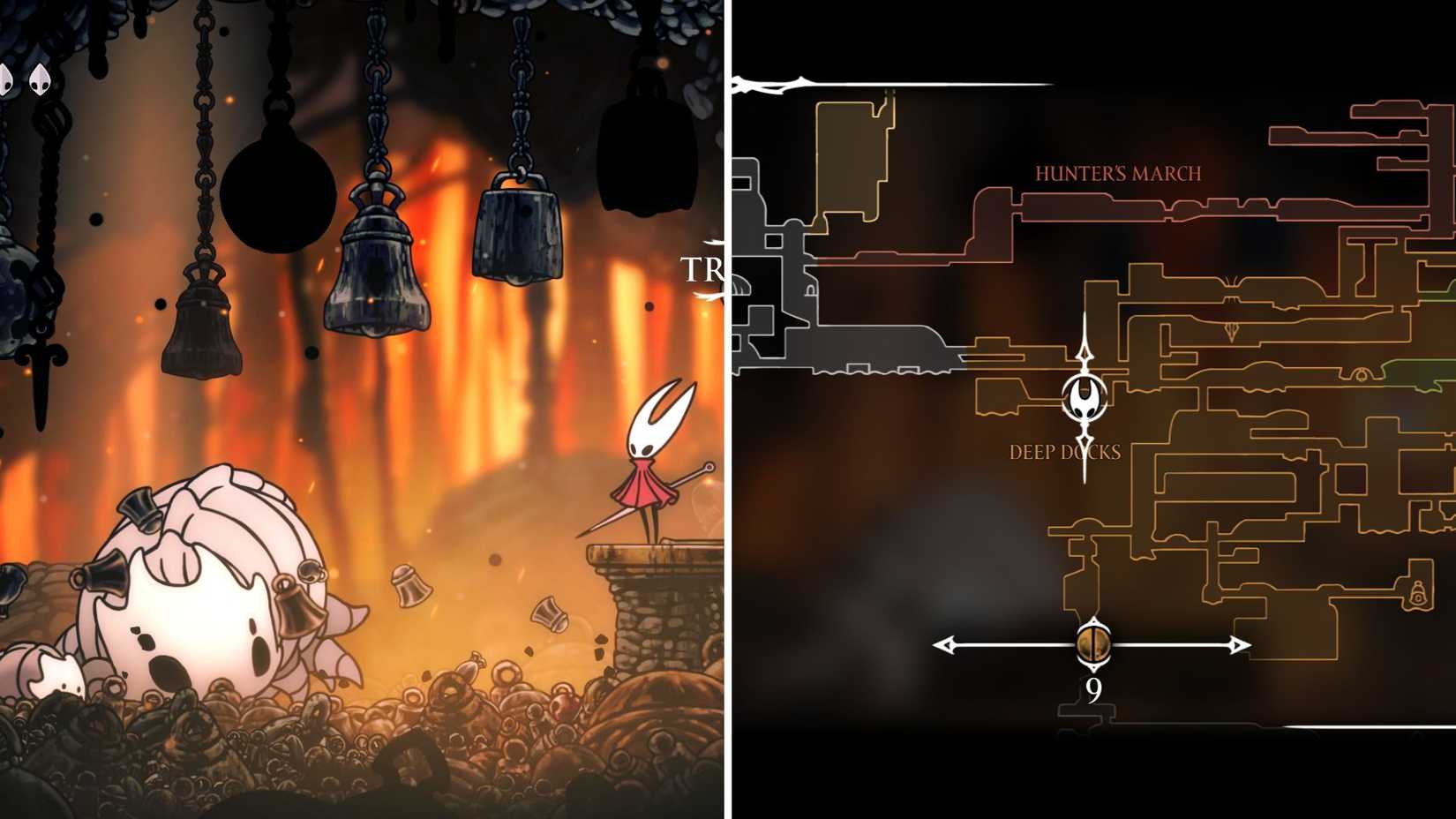 Hollow Knight Silksong Deep Docks Bellway