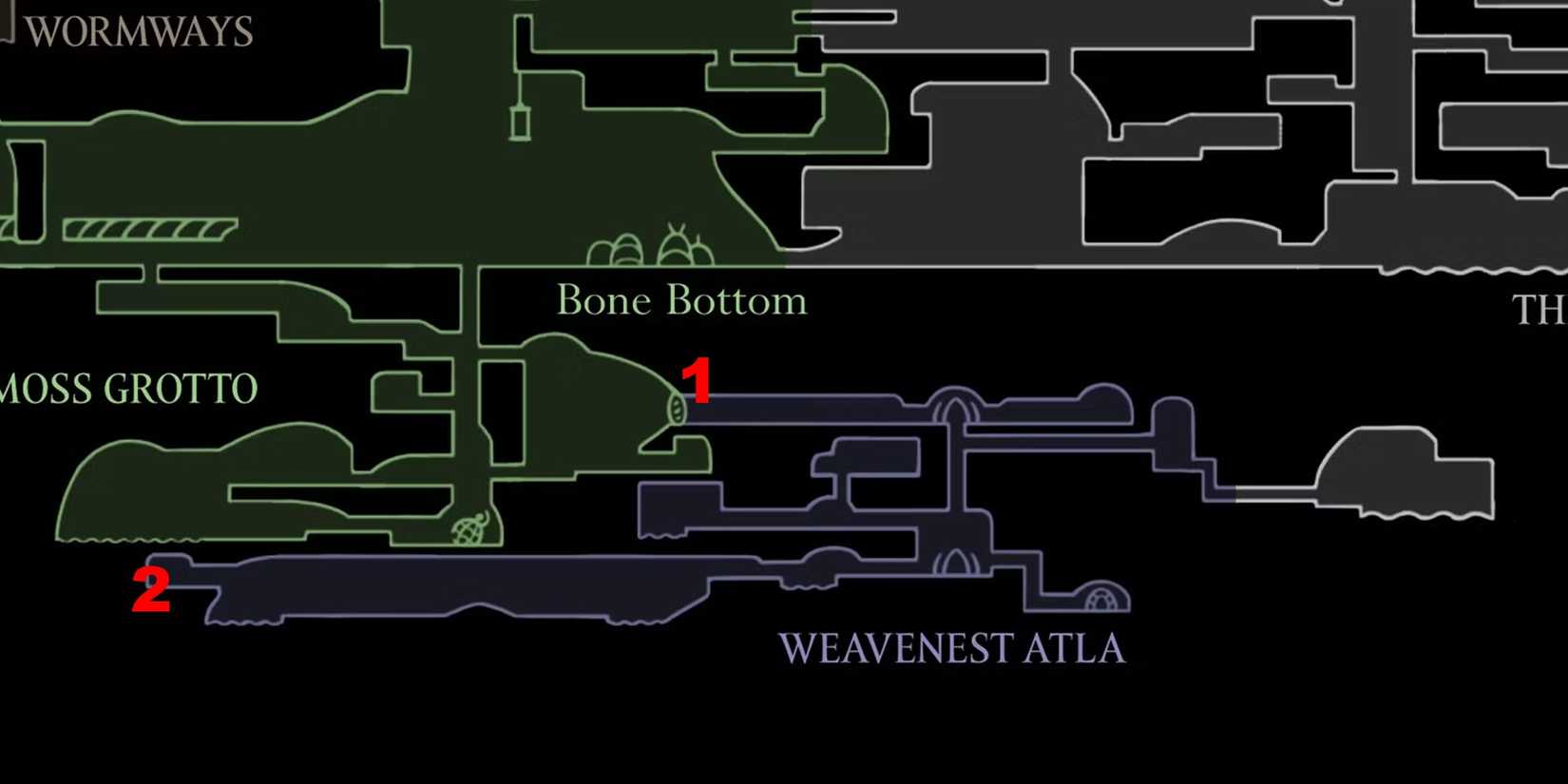 Hollow Knight Silksong Double Moss Mother Location