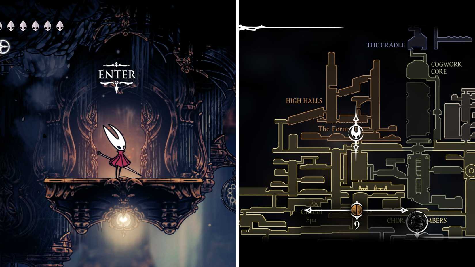 Hollow Knight Silksong High Halls Lock
