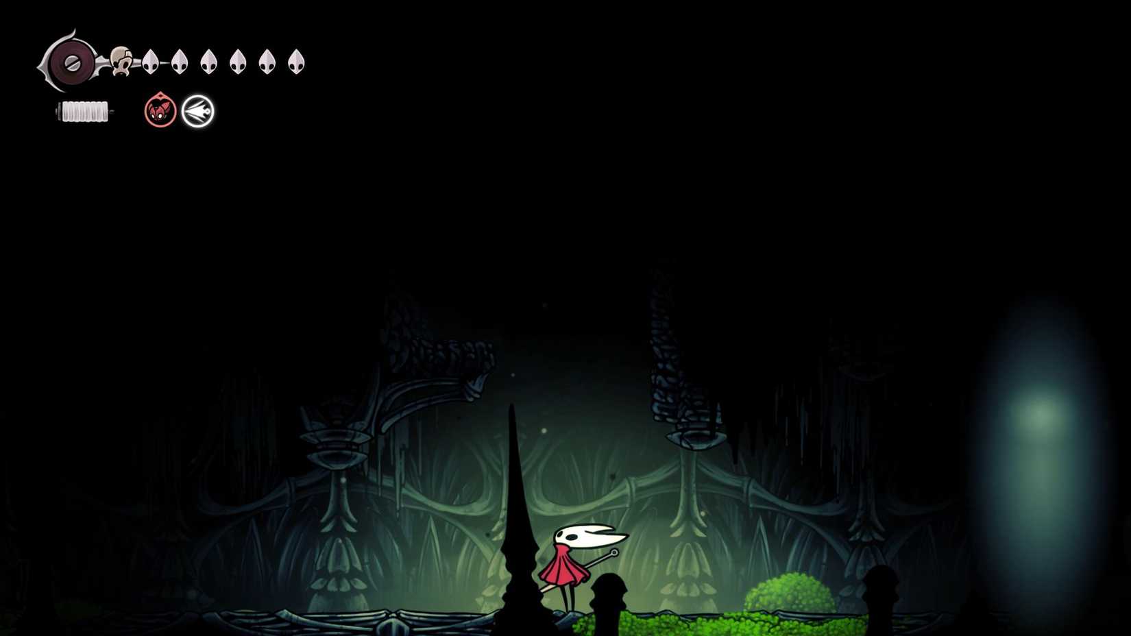 Hollow Knight Silksong Hornet Looking Up