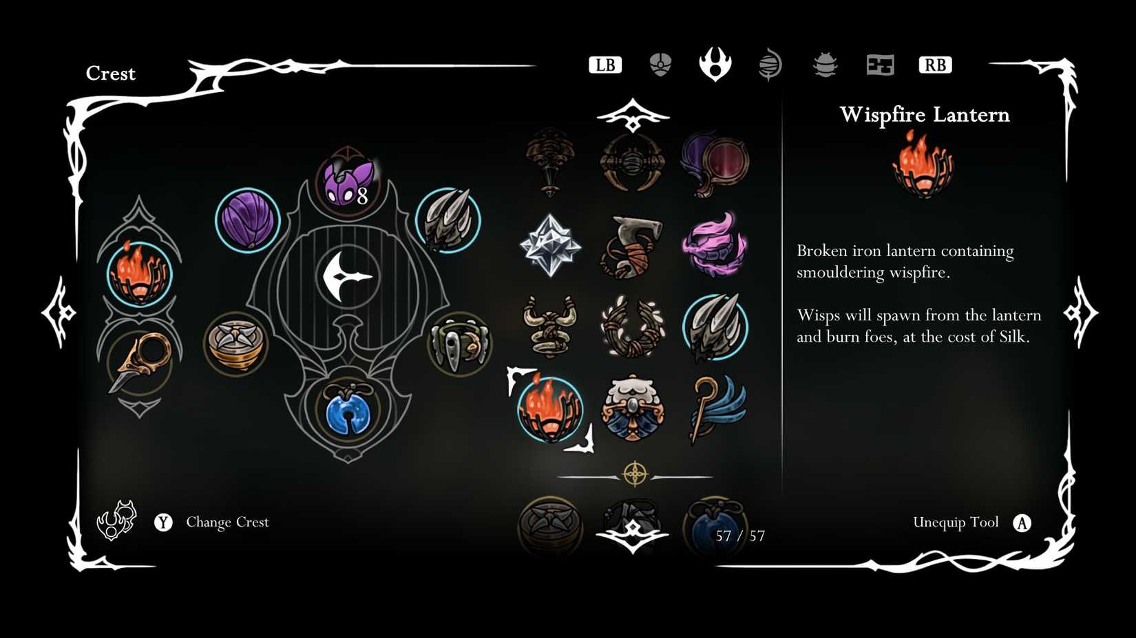 Hollow Knight Silksong Lantern