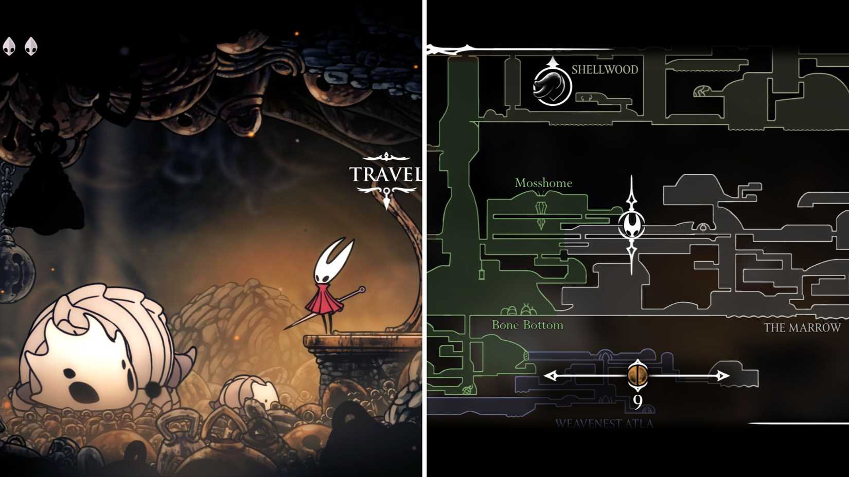 Hollow Knight Silksong Marrow Bellway