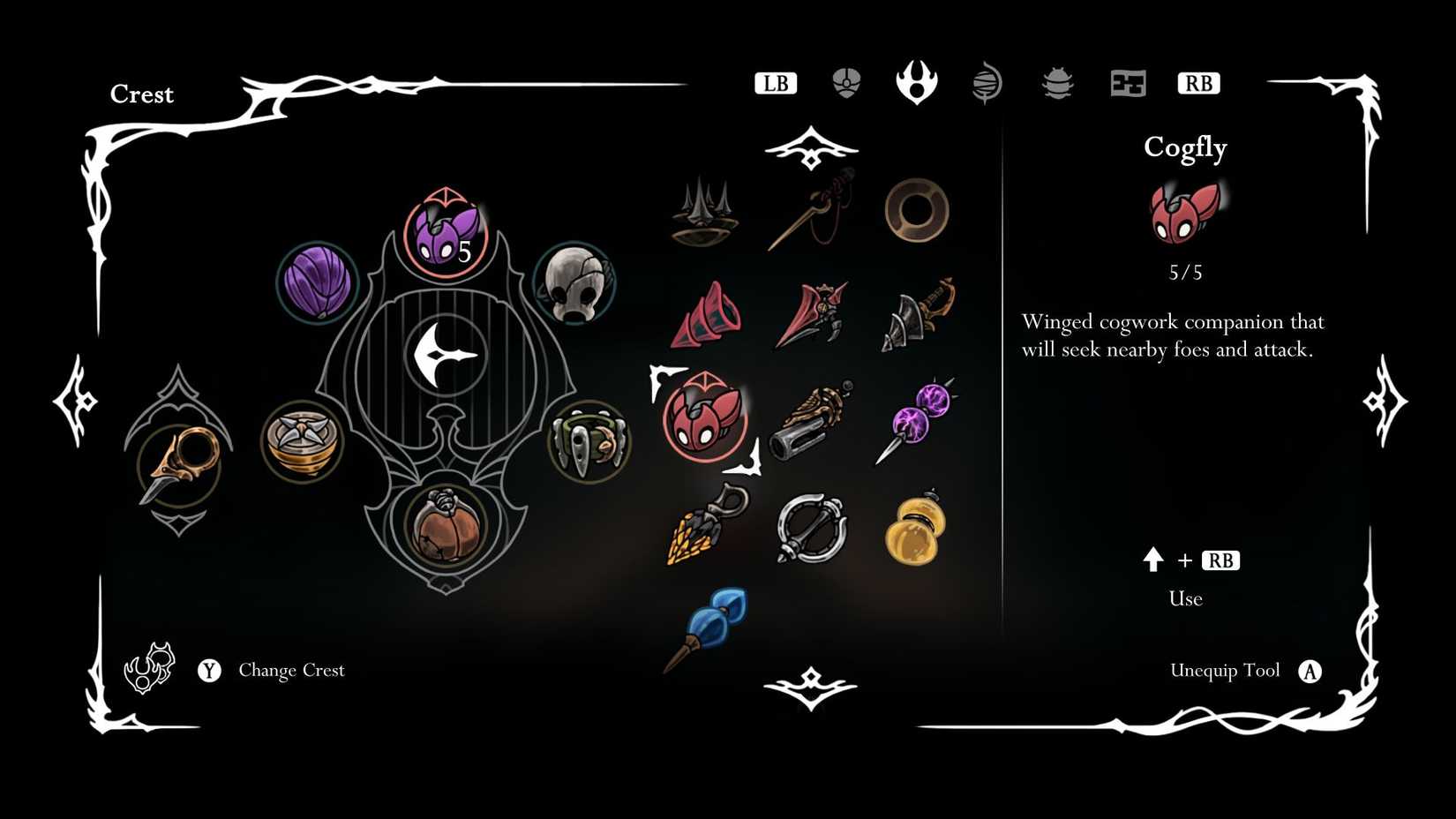 Hollow Knight Silksong Poison Cogfly