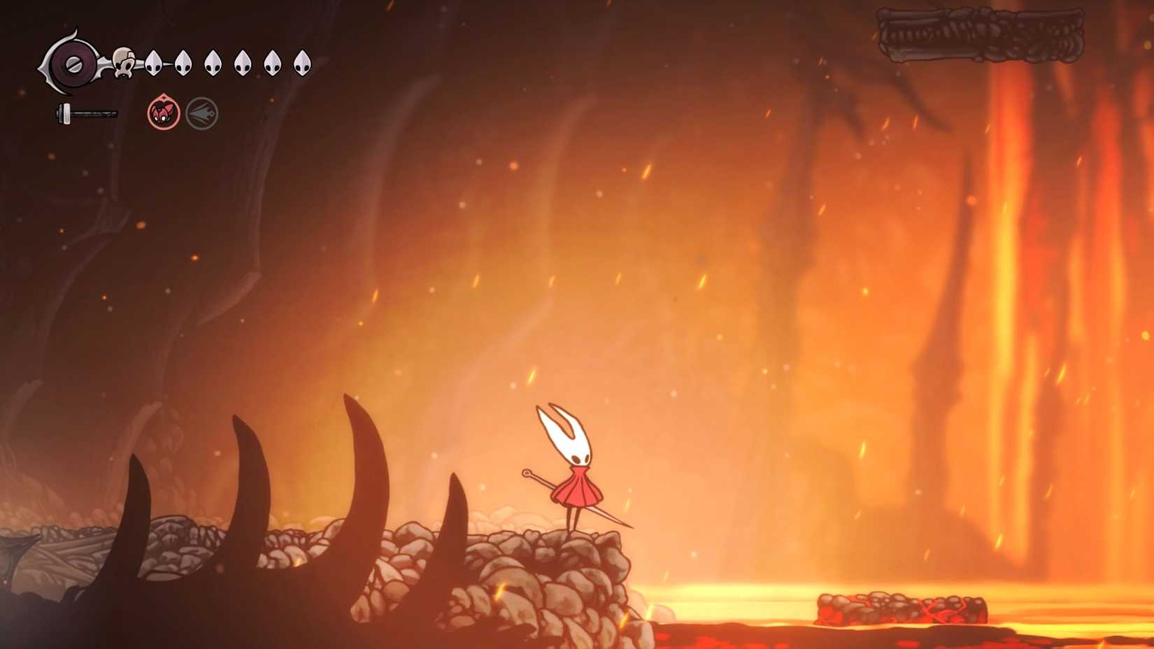 Hollow Knight Silksong Weavenest Lava
