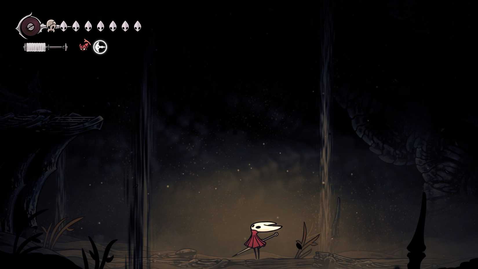 Hollow Knight Silksong Wormways Gap