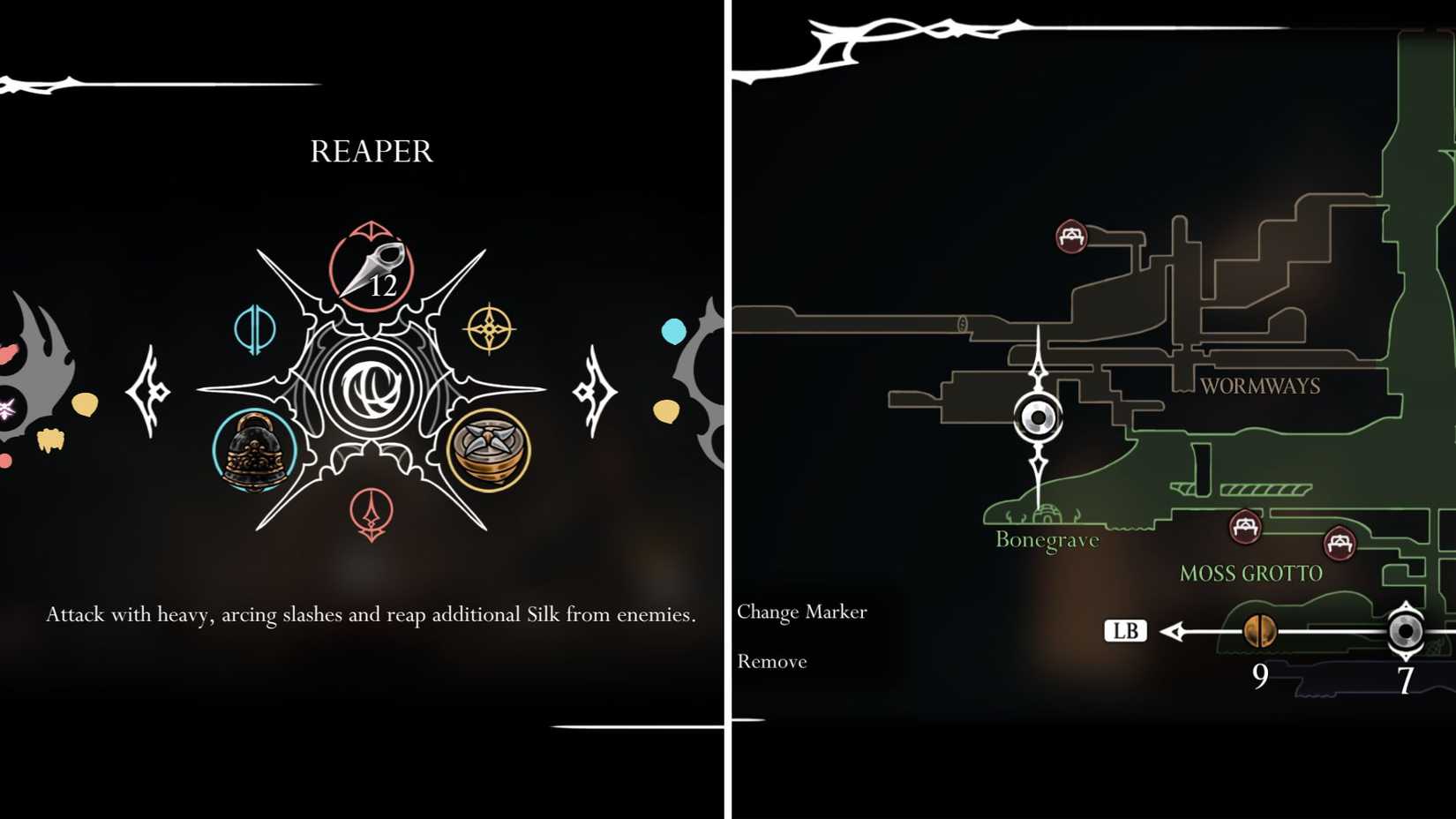 Hollow Knight Silksong Wormways Locket