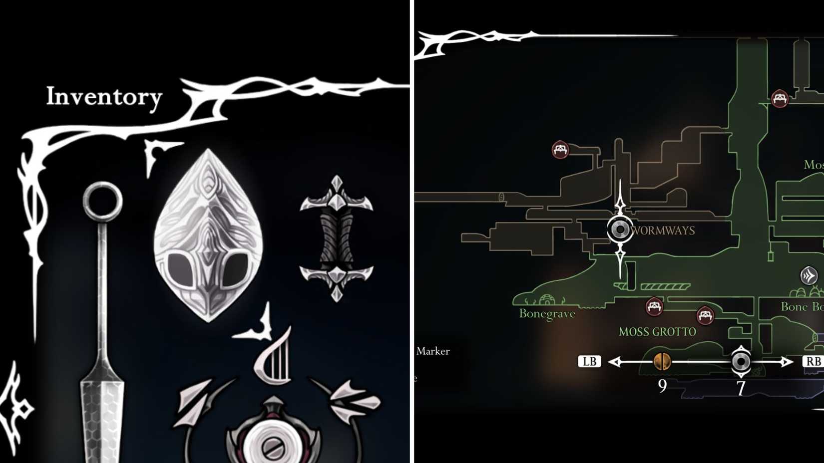 Hollow Knight Silksong Wormways Mask