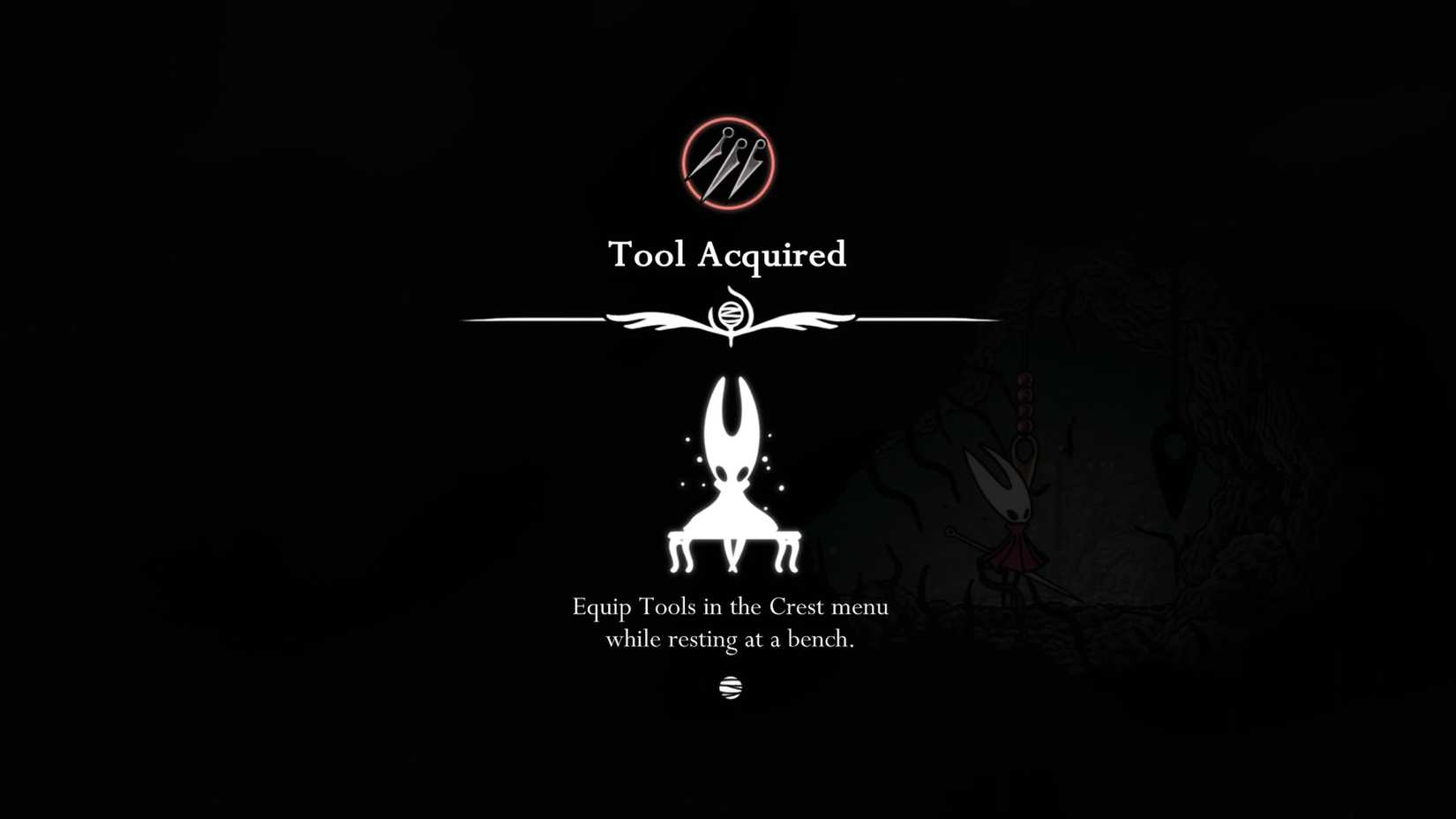Hollow Knight Silksong Threefold Pin