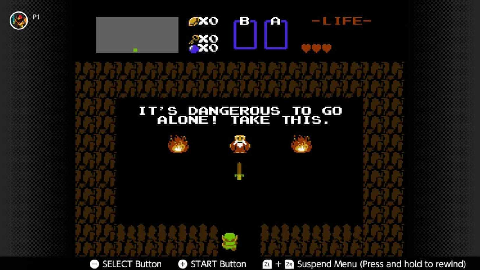 Legend of Zelda NES Nintendo Switch Online