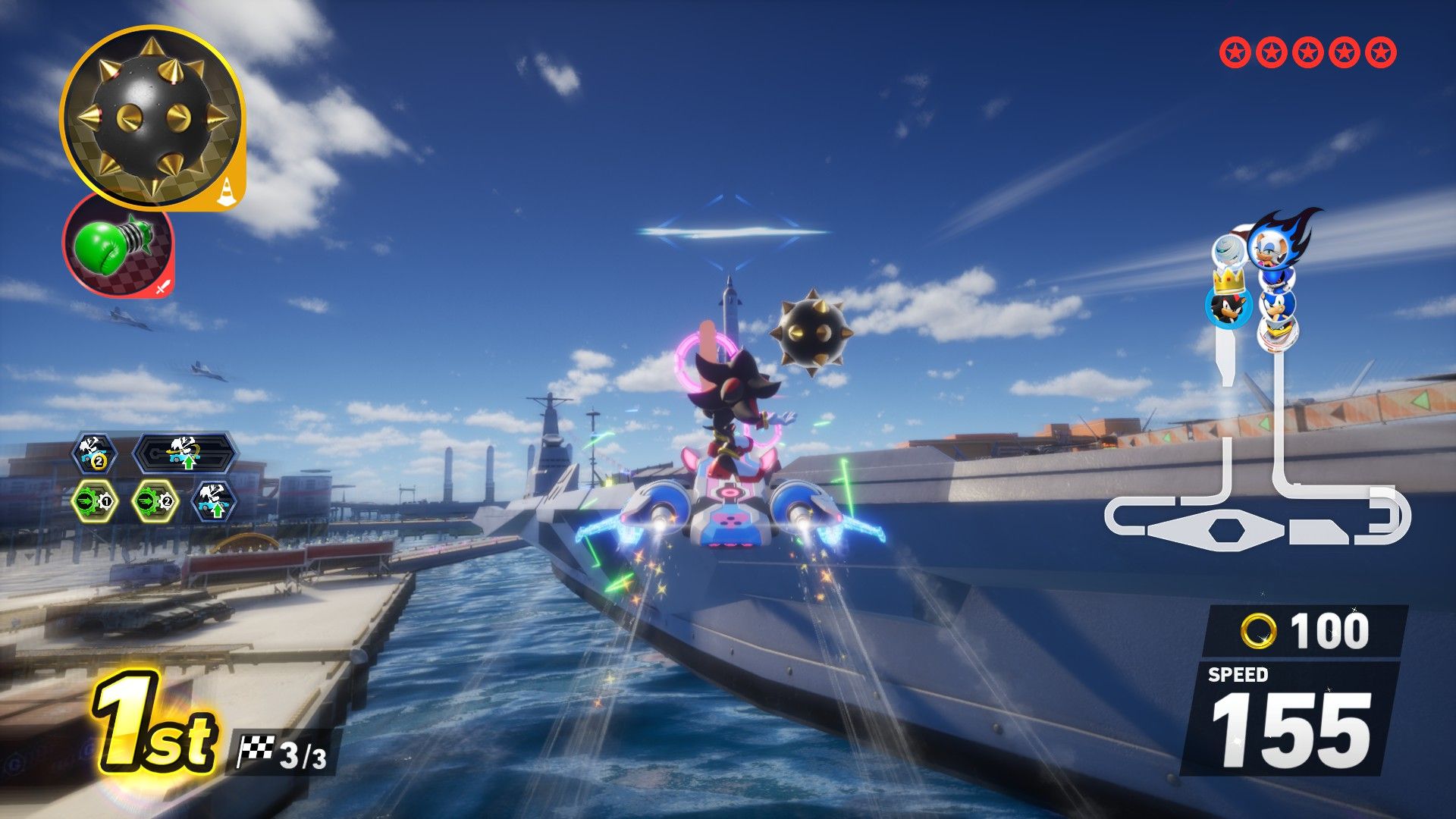 All Red Star Ring Locations in Sonic Racing: Crossworlds