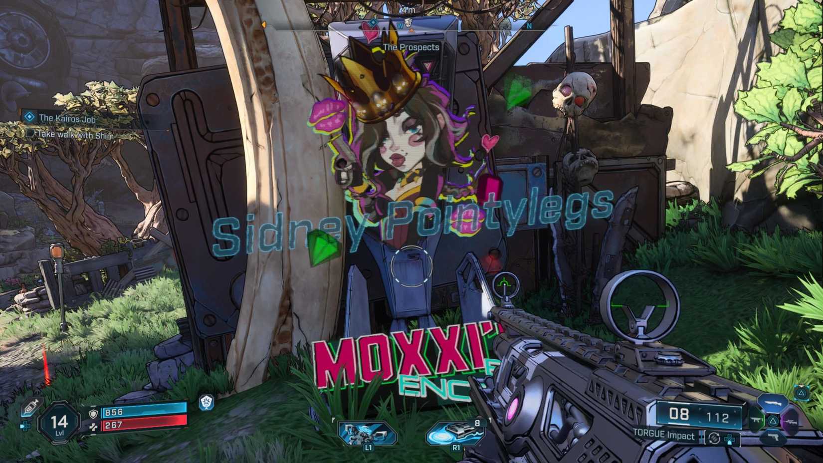 Moxxi Sidny Pointylegs Borderlands 4