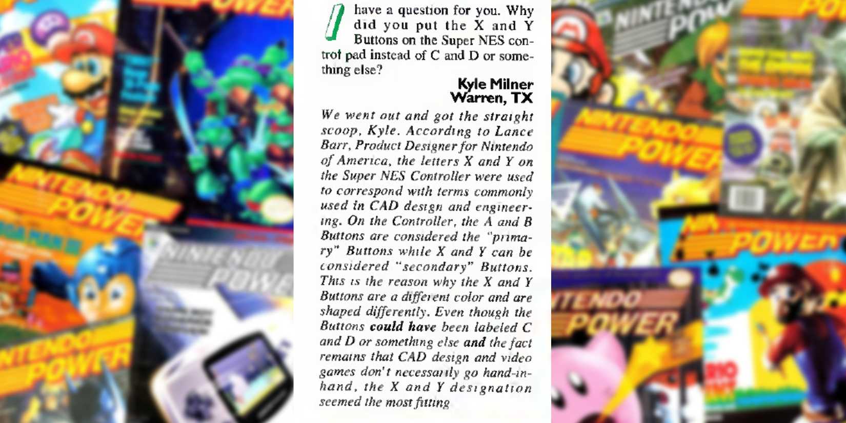 Nintendo Power Style Map The Controller Button Layout Mystery That Nintendo Power Magazine ...