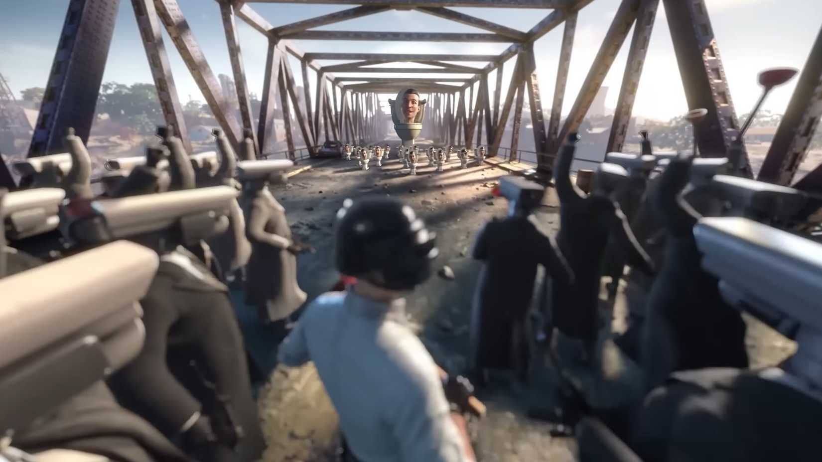 PUBG Skibidi Toilet crossover trailer
