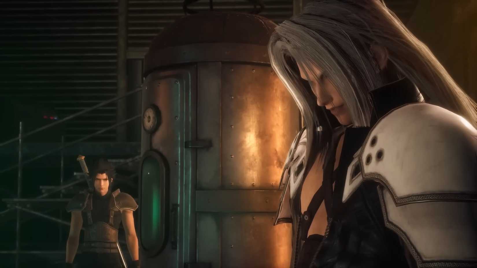 zack talking to sephiroth