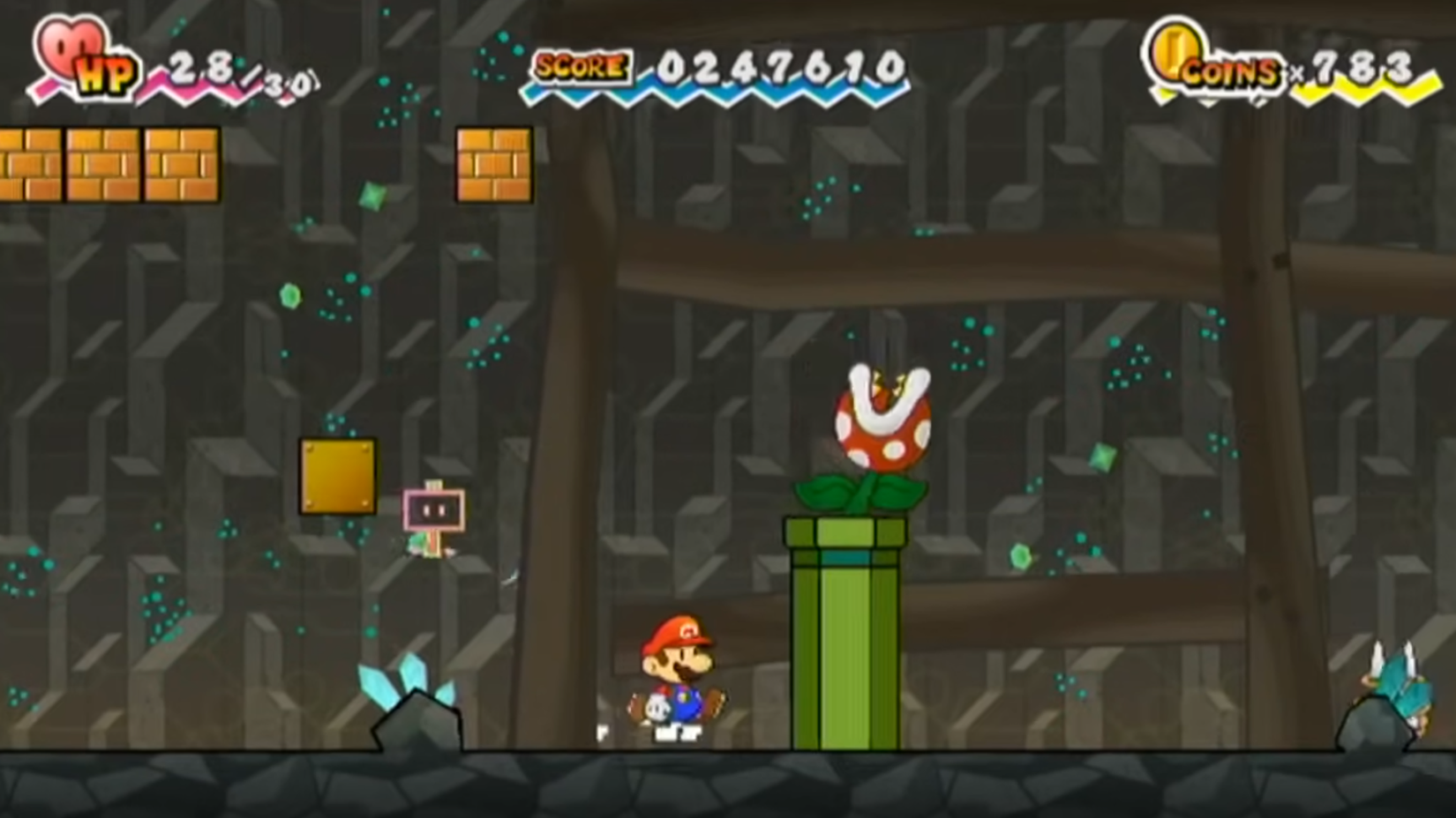 Super Paper Mario Gameplay