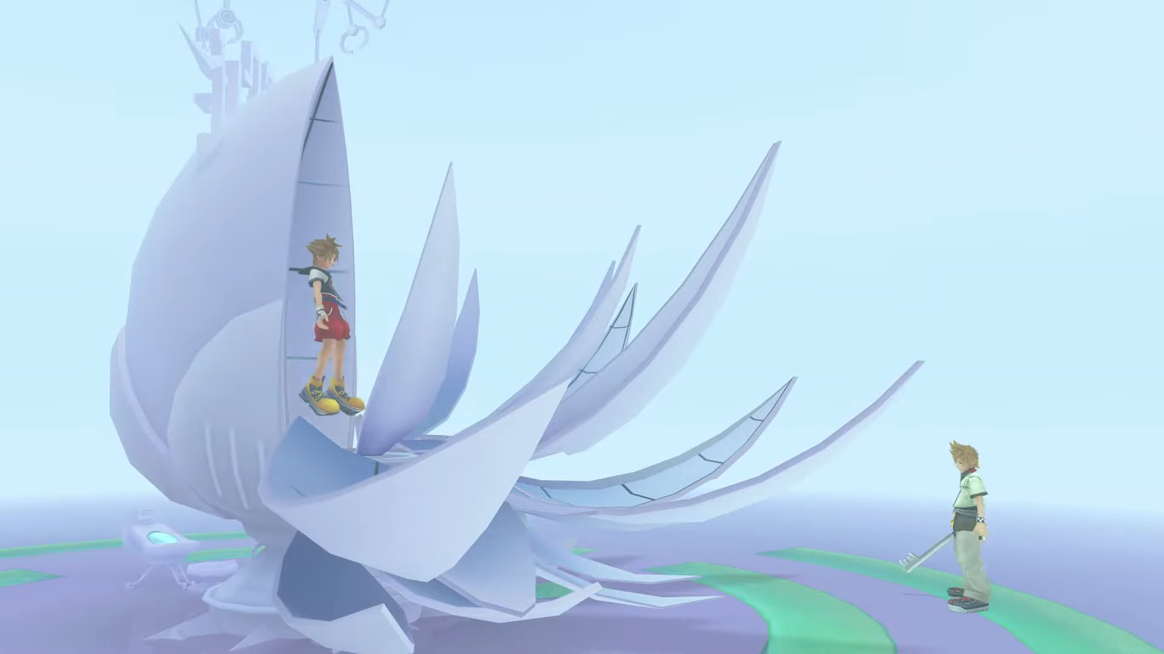 Kingdom Hearts 2 Roxas and Sora