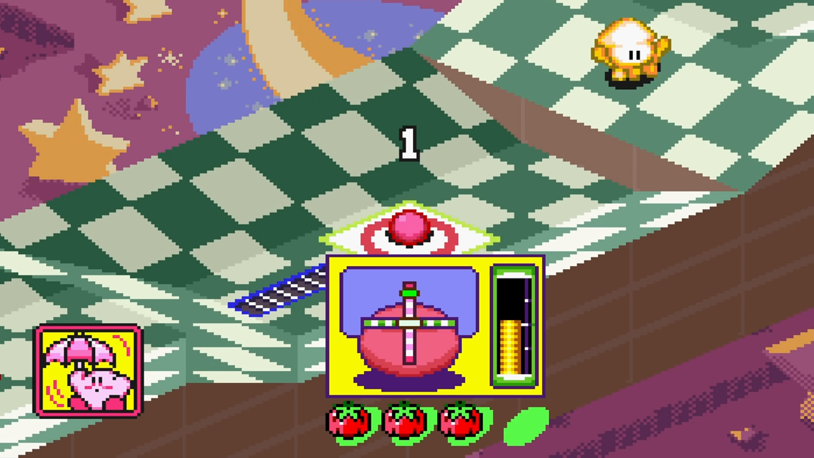 Kirby's Dream Course Gameplay