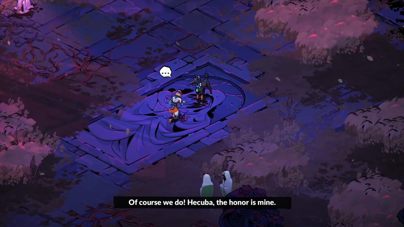Hades 2 adopts Hecuba