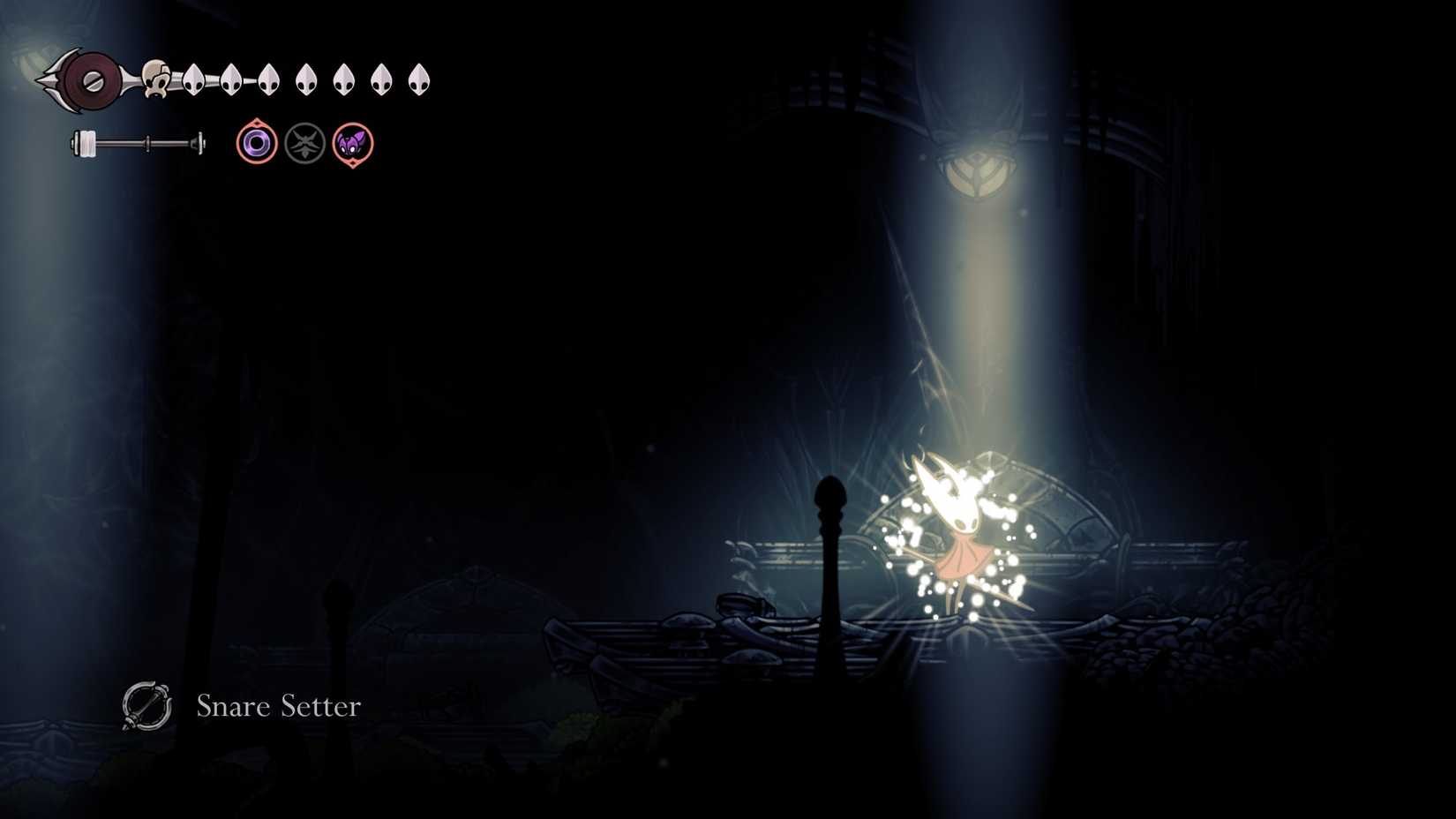 Snare Setter Acquired in Silksong.