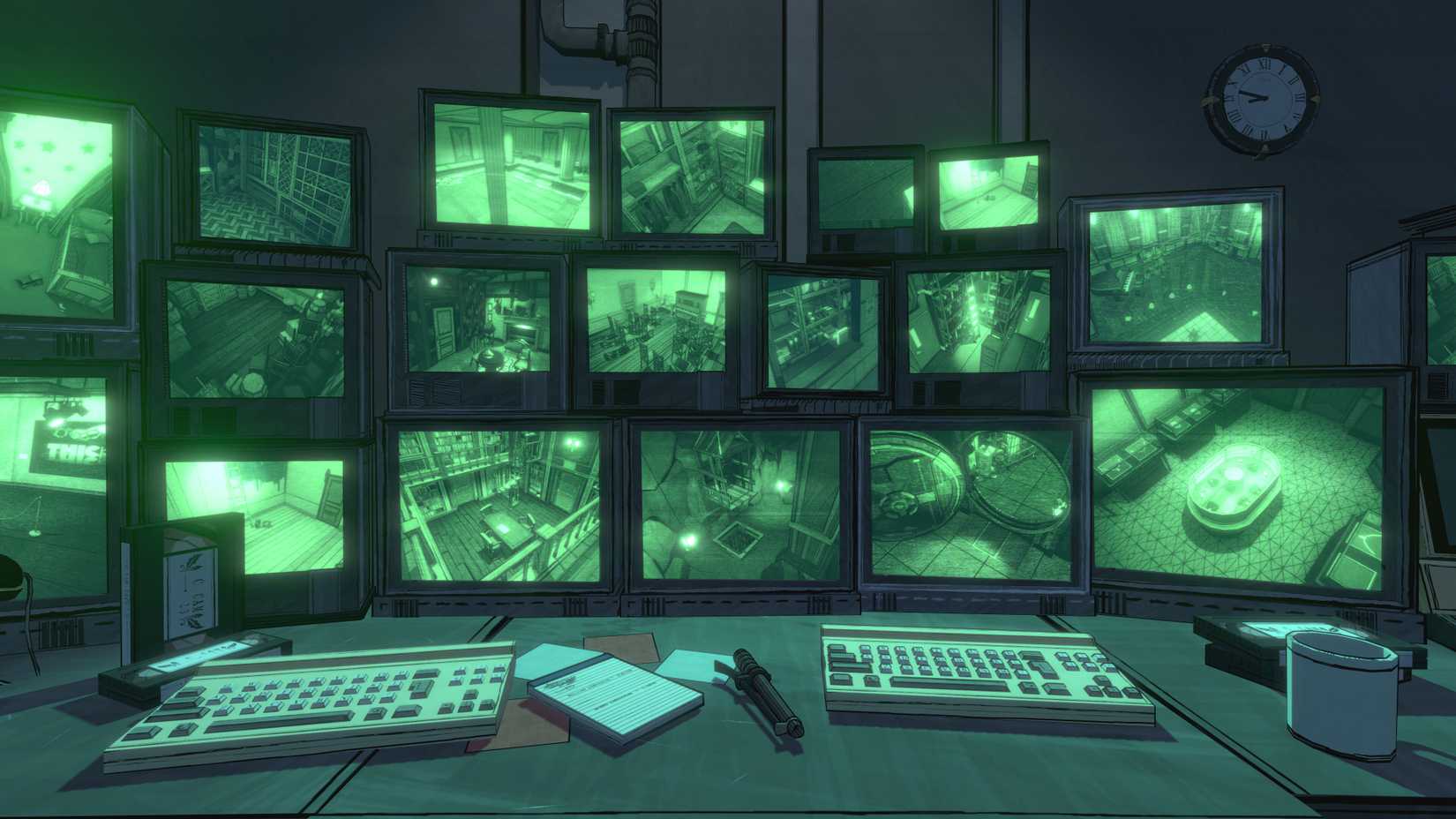 Blue Prince security room