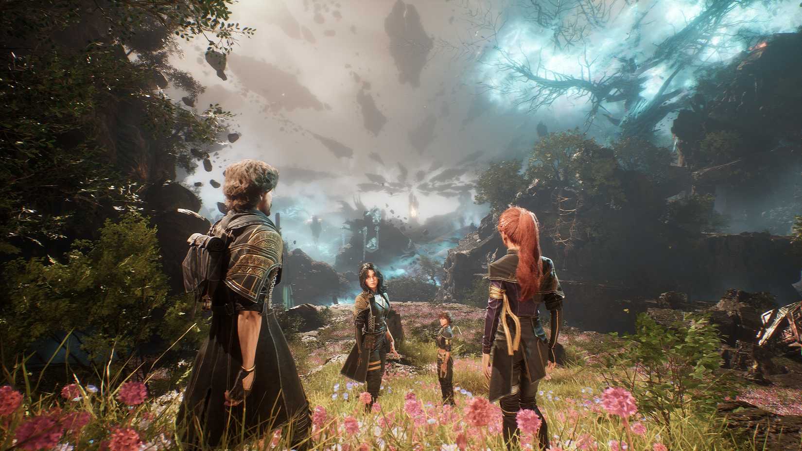 Gustav and company in Clair Obscur: Expedition 33
