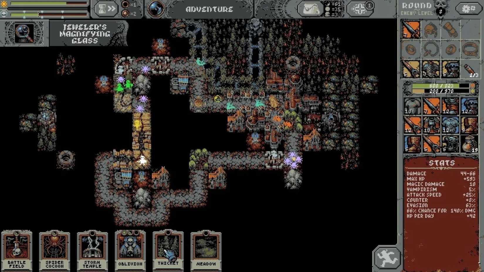 Strategy Loop Hero