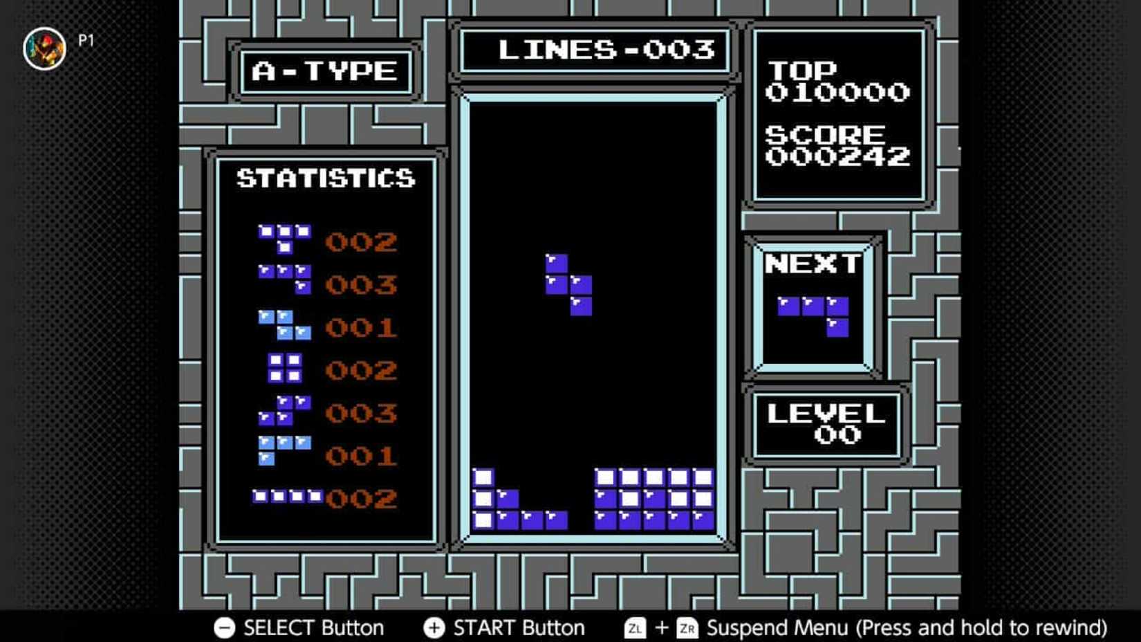 Tetris NES Nintendo Switch Online