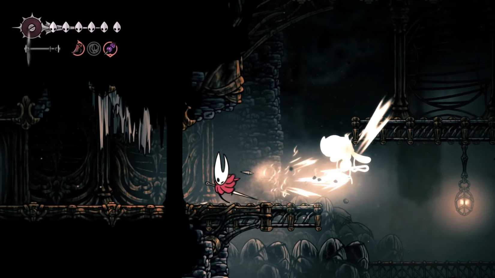 Twelfth Architect's Silkshot variant in Silksong.