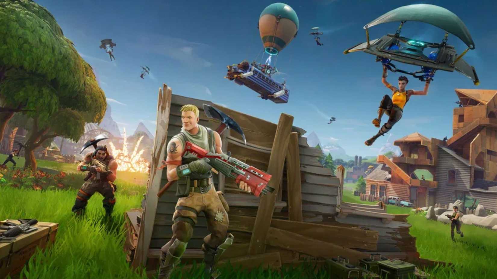 Key art for Fornite Battle Royale Season1