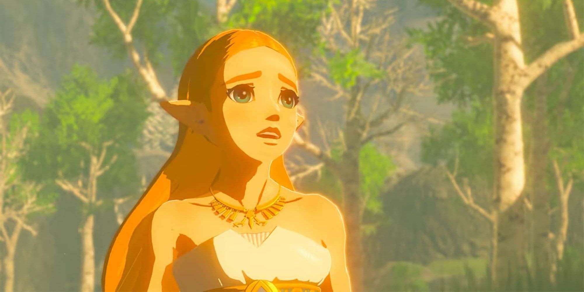 Zelda en La Leyenda de Zelda Breath of the Wild