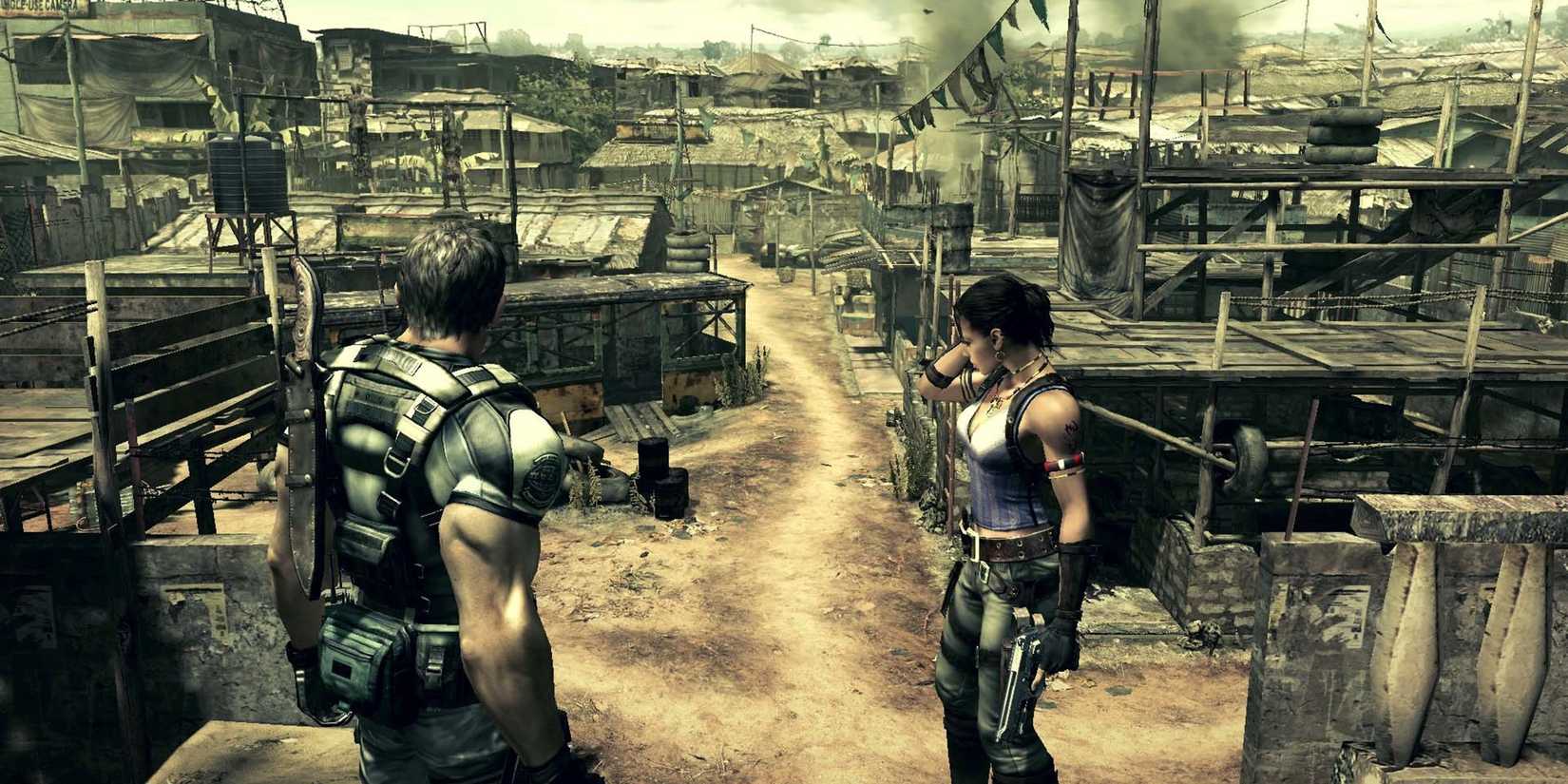 10 Co op Horror Games That Dont Rely On Cheap Scares Resident Evil 5