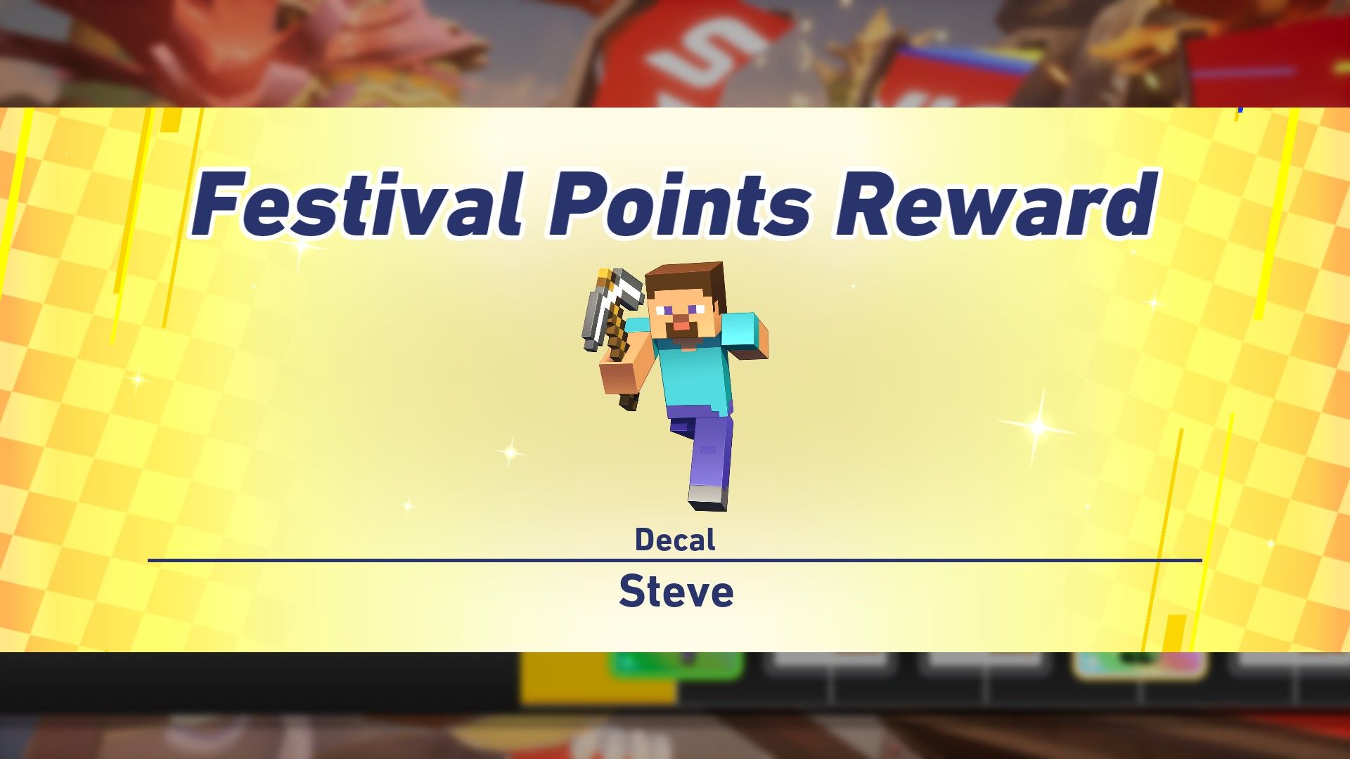 All Minecraft Steve Festival Rewards in Sonic Racing Crossworlds