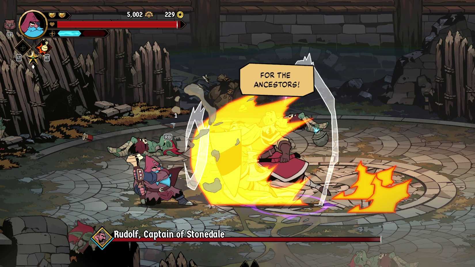Absolum: How to Beat Rudolf, Captain of Stonedale