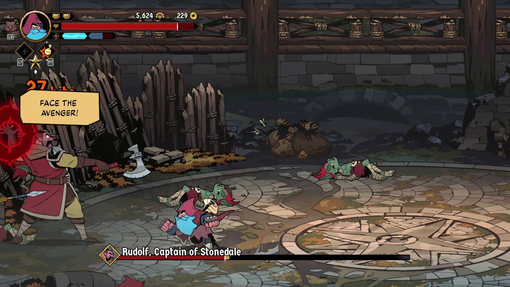 Absolum: How to Beat Rudolf, Captain of Stonedale