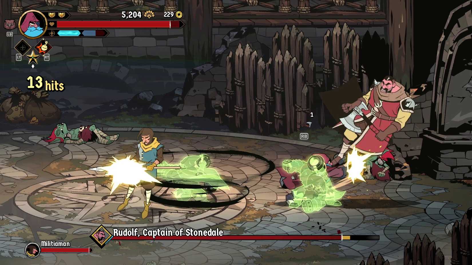 Absolum: How to Beat Rudolf, Captain of Stonedale