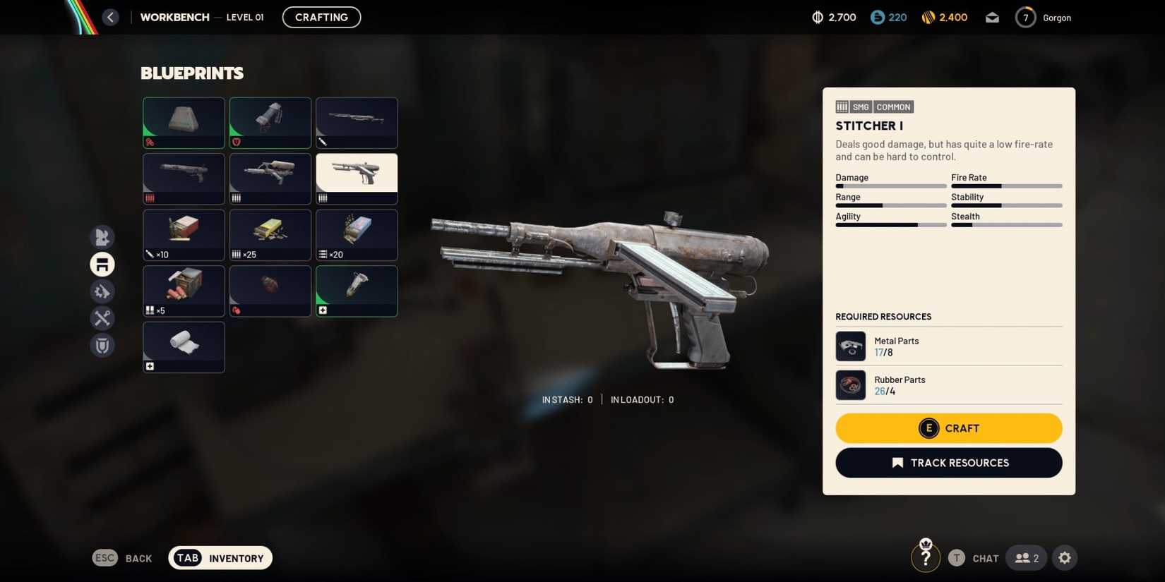 Armas Arc Raiders - Stitcher